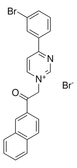 4-(3-BROMOPHENYL)-1-(2-(2-NAPHTHYL)-2-OXOETHYL)PYRIMIDIN-1-IUM BROMIDE AldrichCPR