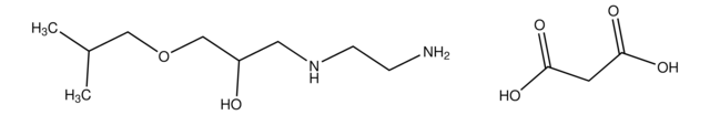 1-[(2-aminoethyl)amino]-3-isobutoxy-2-propanol, malonate salt AldrichCPR
