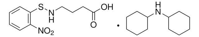 N-(2-Nitrophenylsulfenyl)-&#947;-aminobutyric acid (dicyclohexylammonium) salt powder