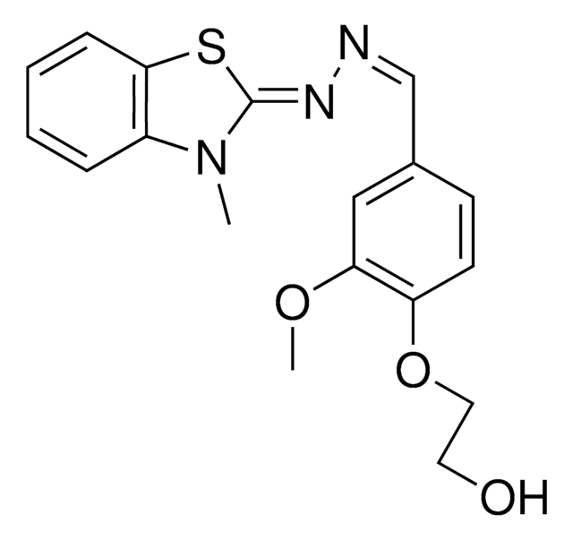 3-METHYL-2-BENZOTHIAZOLINONE, AZINE OF 4-(2-HYDROXYETHOXY)-3-METHOXYBENZALDEHYDE AldrichCPR