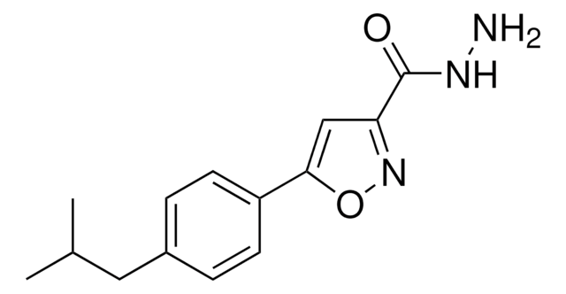 5-(4-ISOBUTYLPHENYL)-3-ISOXAZOLECARBOHYDRAZIDE AldrichCPR