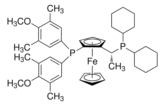 (R)-1-{(SP)-2-[双(4-甲氧基-3,5-二甲苯基)膦]二茂铁基}乙基二环己基膦 &#8805;97%