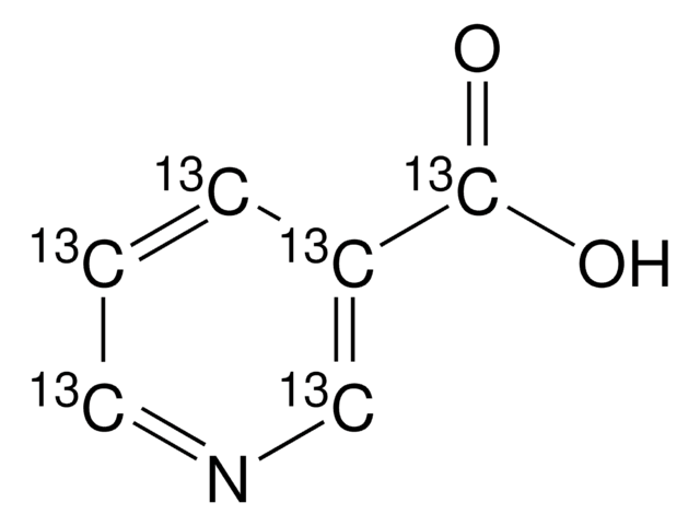 烟酸-13C6 溶液 100&#160;&#956;g/mL in methanol, ampule of 1&#160;mL, certified reference material, Cerilliant&#174;