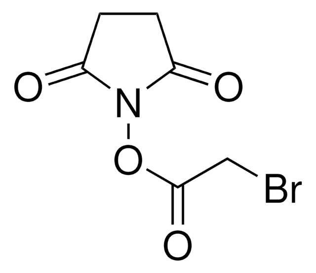 Bromoacetic acid N-hydroxysuccinimide ester &#8805;95%, powder