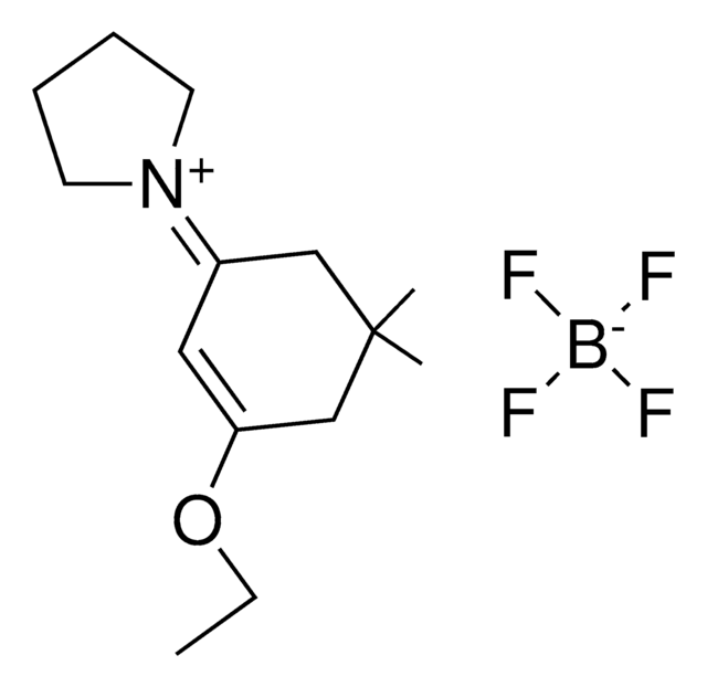 1-(5,5-DIMETHYL-3-ETHOXY-2-CYCLOHEXEN-1-YLIDENE)PYRROLIDINIUM TETRAFLUOROBORATE AldrichCPR