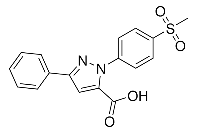 1-[4-(Methylsulfonyl)phenyl]-3-phenyl-1H-pyrazole-5-carboxylic acid AldrichCPR