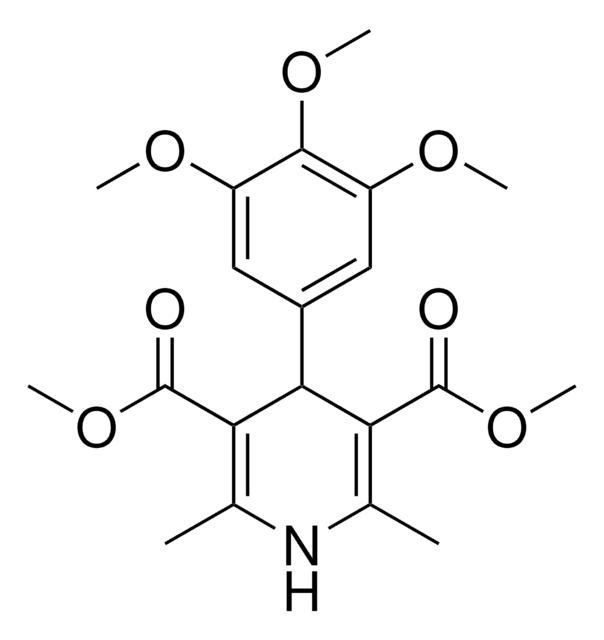 2,6-DI-ME-4-(3,4,5-TRI-MEO-PH)-1,4-2H-PYRIDINE-3,5-DICARBOXYLIC ACID DI-ME ESTER AldrichCPR