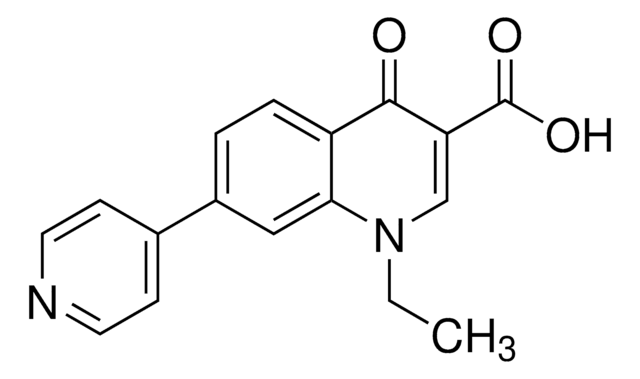 1-Ethyl-4-oxo-7-(4-pyridinyl)-1,4-dihydro-3-quinolinecarboxylic acid AldrichCPR