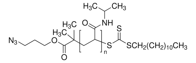 Poly(N-isopropylacrylamide), azide terminated average Mn 15,000, PDI &#8804;1.4