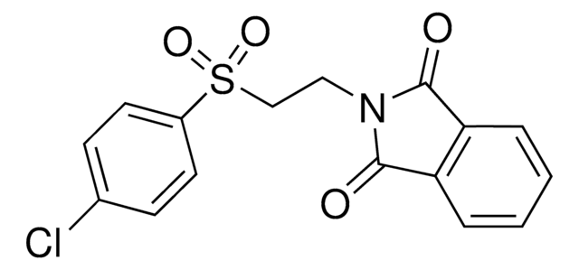 2-{2-[(4-Chlorophenyl)sulfonyl]ethyl}-1H-isoindole-1,3(2H)-dione AldrichCPR