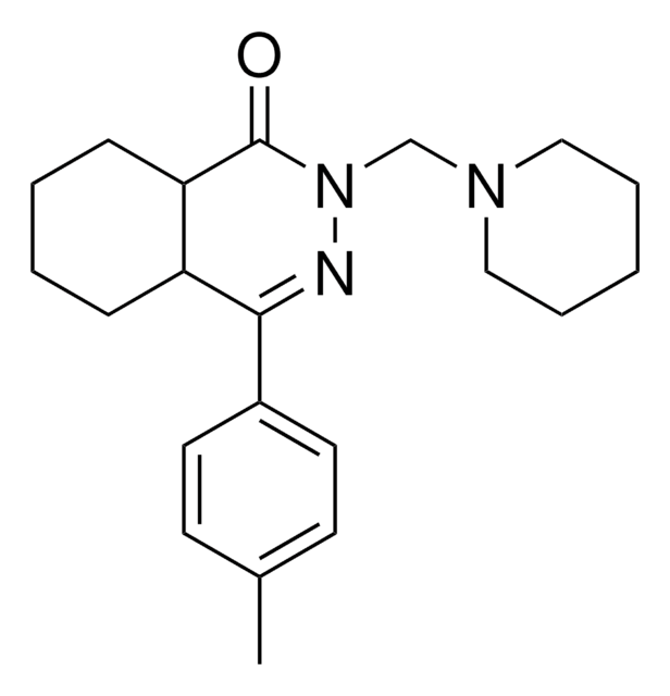 4-(4-ME-PH)-2-(1-PIPERIDINYLMETHYL)-4A,5,6,7,8,8A-HEXAHYDRO-1(2H)-PHTHALAZINONE AldrichCPR