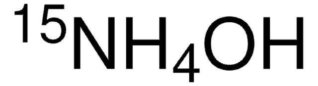 Ammonium-15N hydroxide solution ~3&#160;N in H2O, 98 atom % 15N