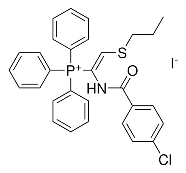 (1-(4-CHLORO-BENZOYLAMINO)-2-PROPYLSULFANYL-VINYL)-TRIPHENYL-PHOSPHONIUM, IODIDE AldrichCPR