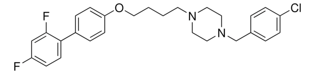 4-[4-(4-CHLOROBENZYL)-1-PIPERAZINYL]BUTYL 2',4'-DIFLUORO[1,1'-BIPHENYL]-4-YL ETHER AldrichCPR