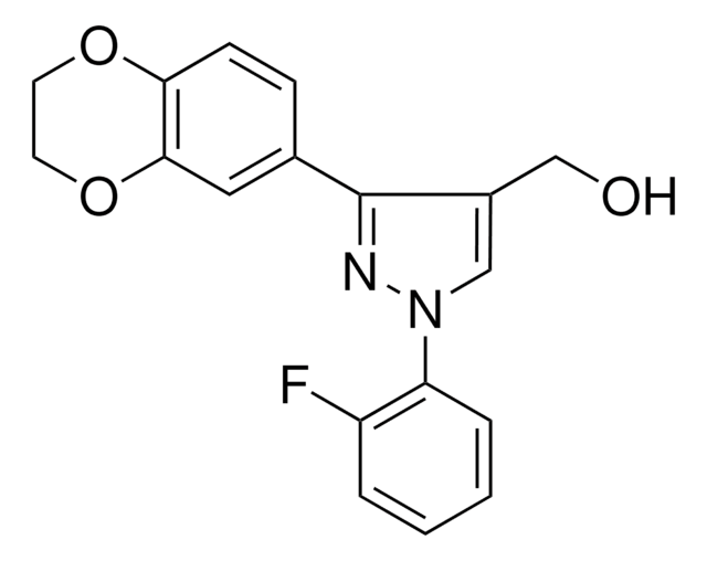 (3-(2,3-DIHYDRO-1,4-BENZODIOXIN-6-YL)-1-(2-F-PH)-1H-PYRAZOL-4-YL)METHANOL AldrichCPR