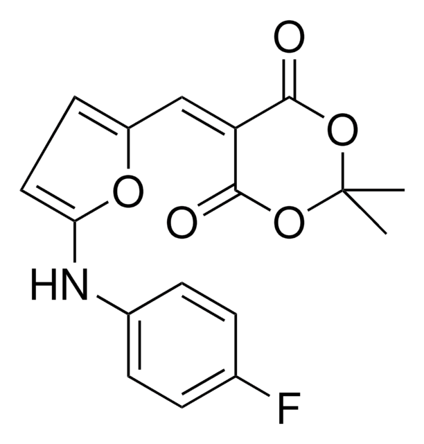5-((5-(4-FLUOROANILINO)-2-FURYL)METHYLENE)-2,2-DIMETHYL-1,3-DIOXANE-4,6-DIONE AldrichCPR