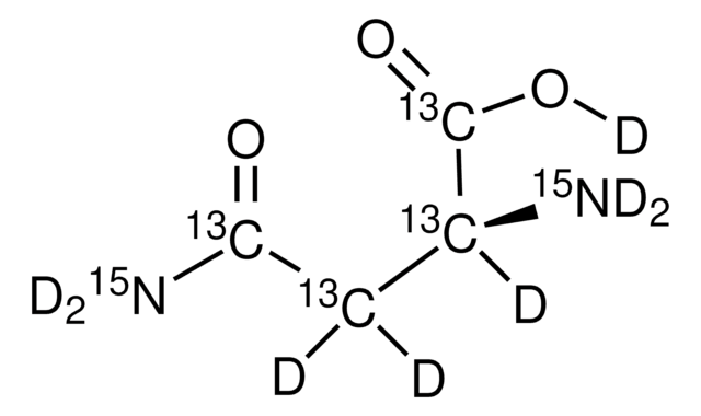 L-天冬酰胺-13C4,15N2,d8 98 atom % D, 98 atom % 13C, 98 atom % 15N, 95% (CP)