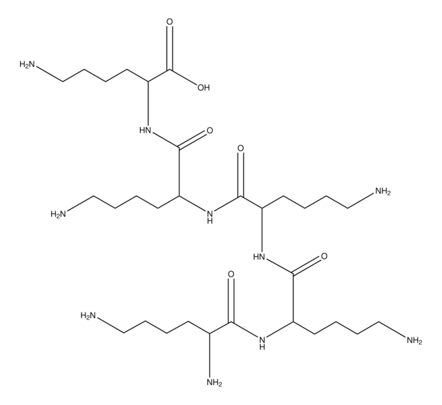 Lys-Lys-Lys-Lys-Lys &#8805;55% peptide basis