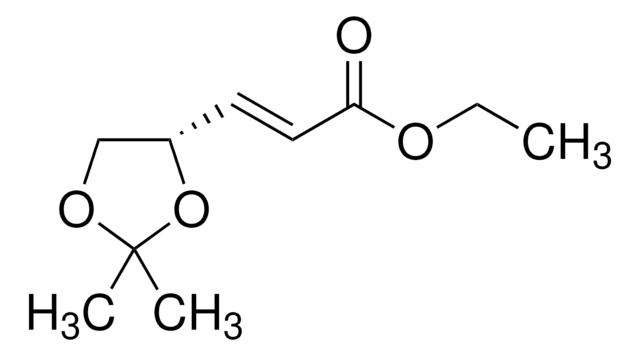 (S)-(+)-3-(2,2-二甲基-1,3-二氧杂环戊烷-4-基)-2-丙烯酸乙酯&#65292;主要为反式 99%