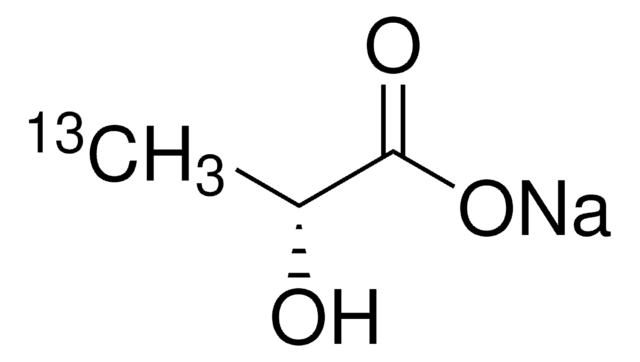 D-乳酸钠-3-13C endotoxin tested, 45-55% in H2O ((w/w)), 99 atom % 13C