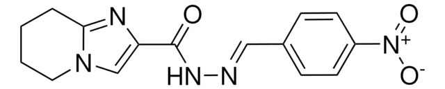 N'-(4-NITROBENZYLIDENE)-5,6,7,8-TETRAHYDROIMIDAZO[1,2-A]PYRIDINE-2-CARBOHYDRAZIDE AldrichCPR