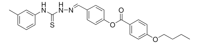 4-(2-(3-TOLUIDINOCARBOTHIOYL)CARBOHYDRAZONOYL)PHENYL 4-BUTOXYBENZOATE AldrichCPR