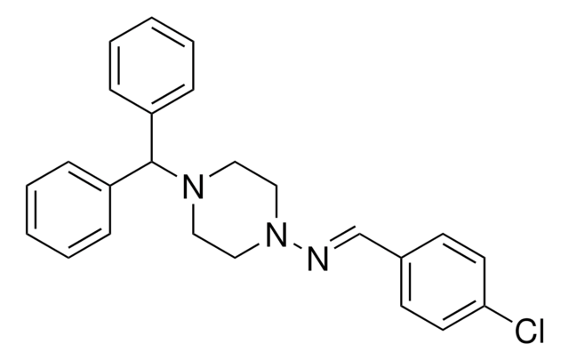 (4-BENZHYDRYL-PIPERAZIN-1-YL)-(4-CHLORO-BENZYLIDENE)-AMINE AldrichCPR