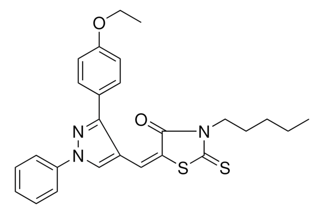 (5E)-5-{[3-(4-ETHOXYPHENYL)-1-PHENYL-1H-PYRAZOL-4-YL]METHYLENE}-3-PENTYL-2-THIOXO-1,3-THIAZOLIDIN-4-ONE AldrichCPR