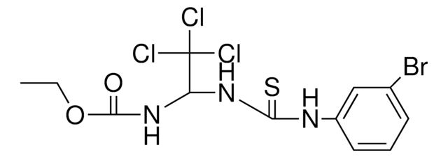 (1-(3-(3-BR-PHENYL)-THIOUREIDO)-2,2,2-TRICHLORO-ETHYL)-CARBAMIC ACID ETHYL ESTER AldrichCPR