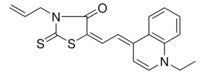 3-ALLYL-5(2-(1-ET-4(1H)QUINOLINYLIDENE)ETHYLIDENE)2-THIOXO-1,3-THIAZOLIDIN-4-ONE AldrichCPR