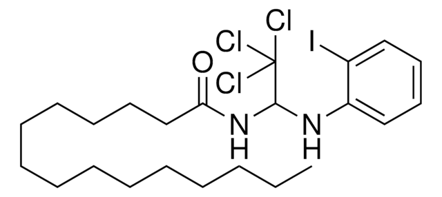 PENTADECANOIC ACID (2,2,2-TRICHLORO-1-(2-IODO-PHENYLAMINO)-ETHYL)-AMIDE AldrichCPR