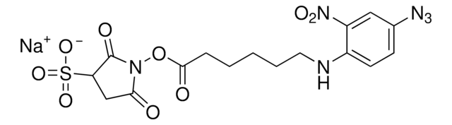 Sulfo-SANPAH (sulfosuccinimidyl 6-(4&#8242;-azido-2&#8242;-nitrophenylamino)hexanoate)