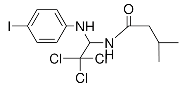 3-METHYL-N-(2,2,2-TRICHLORO-1-(4-IODO-PHENYLAMINO)-ETHYL)-BUTYRAMIDE AldrichCPR