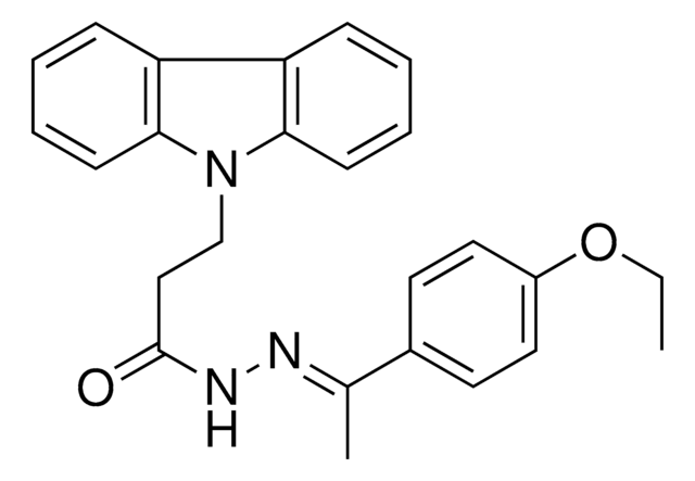 3-(9H-CARBAZOL-9-YL)-N'-(1-(4-ETHOXYPHENYL)ETHYLIDENE)PROPANOHYDRAZIDE AldrichCPR