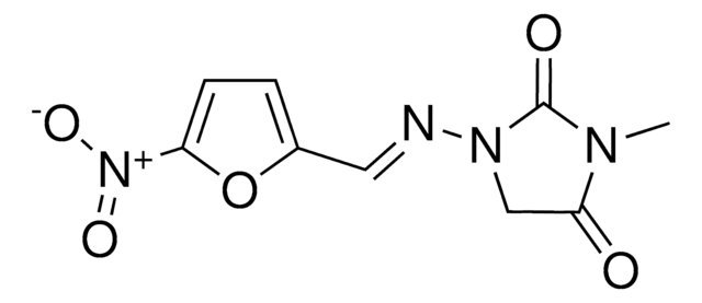 3-methyl-1-{[(E)-(5-nitro-2-furyl)methylidene]amino}-2,4-imidazolidinedione AldrichCPR