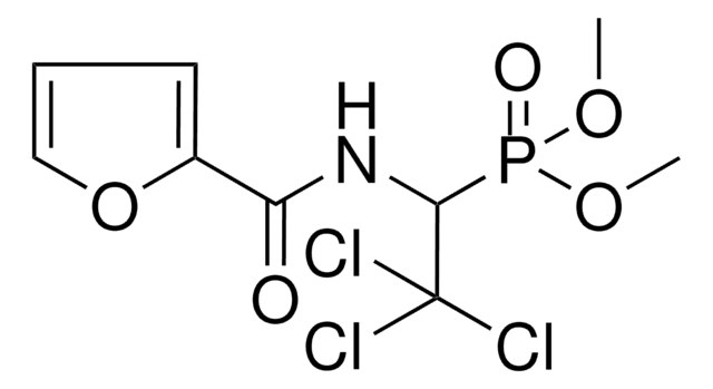 (2,2,2-TRICHLORO-1-((FURAN-2-CARBONYL)-AMINO)-ET)-PHOSPHONIC ACID DIMETHYL ESTER AldrichCPR