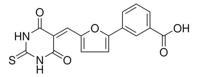 3-(5-(4,6-DIOXO-2-THIOXO-4H-PYRIMIDIN-5-YLIDENEMETHYL)-FURAN-2-YL)-BENZOIC ACID AldrichCPR