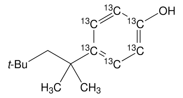4-tert-Octylphenol-(phenyl-13C6) 99 atom % 13C, 97% (CP)