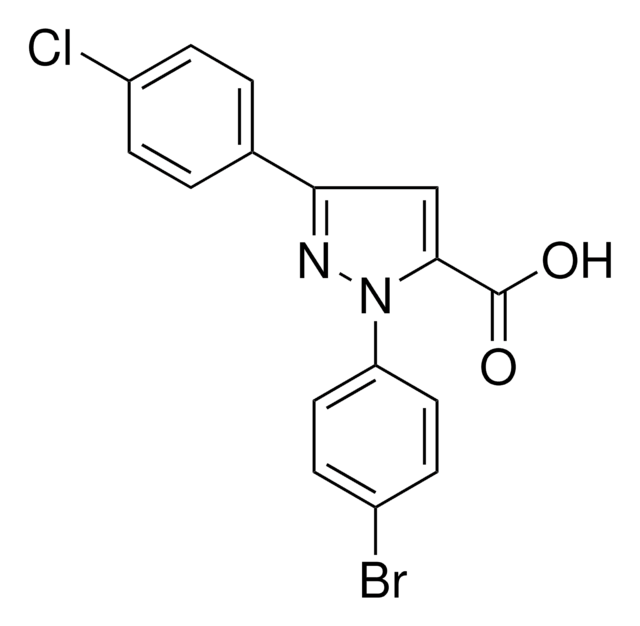 1-(4-BROMOPHENYL)-3-(4-CHLOROPHENYL)-1H-PYRAZOLE-5-CARBOXYLIC ACID AldrichCPR