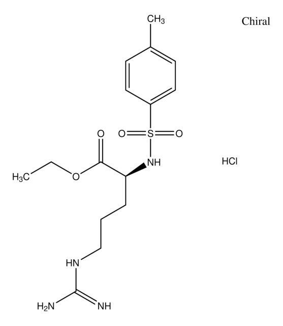 ethyl (2S)-5-{[amino(imino)methyl]amino}-2-{[(4-methylphenyl)sulfonyl]amino}pentanoate hydrochloride AldrichCPR