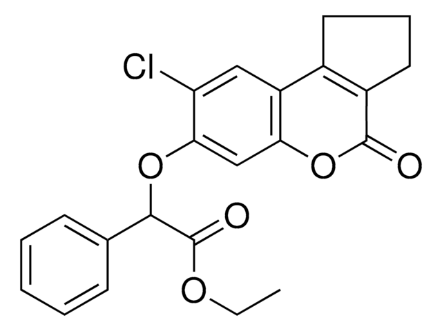 ET ((8-CL-4-OXO-1,2,3,4-TETRAHYDROCYCLOPENTA(C)CHROMEN-7-YL)OXY)(PHENYL)ACETATE AldrichCPR