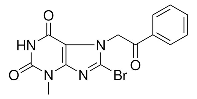 8-BROMO-3-METHYL-7-(2-OXO-2-PHENYLETHYL)-3,7-DIHYDRO-1H-PURINE-2,6-DIONE AldrichCPR