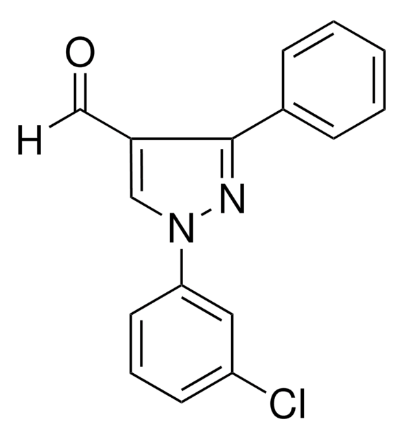 1-(3-CHLOROPHENYL)-3-PHENYL-1H-PYRAZOLE-4-CARBALDEHYDE AldrichCPR