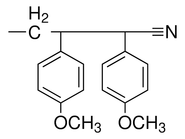 2,3-bis(4-methoxyphenyl)pentanenitrile AldrichCPR