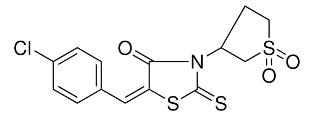 5-(4-CL-BENZYLIDENE)-3-(1,1-DIOXO-4H-THIOPHEN-3-YL)-2-THIOXO-THIAZOLIDIN-4-ONE AldrichCPR