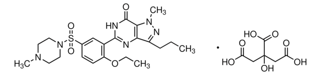 Sildenafil Citrate Pharmaceutical Secondary Standard; Certified Reference Material