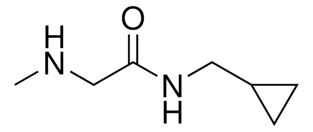 N-(Cyclopropylmethyl)-2-(methylamino)acetamide AldrichCPR