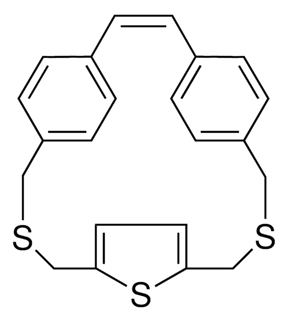 9,16,23-TRITHIATETRACYCLO[16.2.2.2(4,7).1(11,14)]PENTACOSA-1(20),2,4,6,11,13,18,21,24-NONAENE AldrichCPR