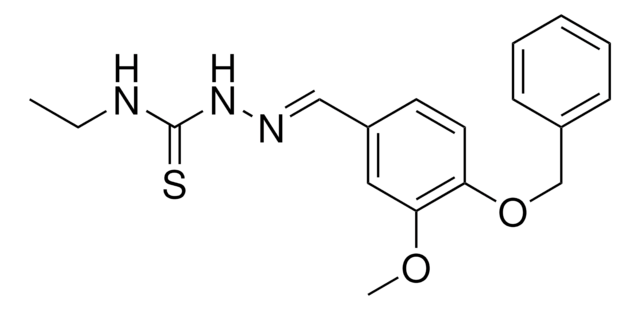 4-(BENZYLOXY)-3-METHOXYBENZALDEHYDE N-ETHYLTHIOSEMICARBAZONE AldrichCPR