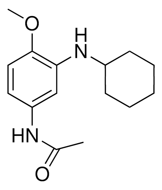 3'-(CYCLOHEXYLAMINO)-4'-METHOXYACETANILIDE AldrichCPR